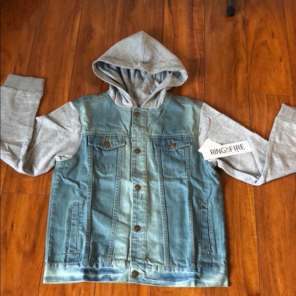Ring of Fire Other - Ring of Fire denim 2fer jacket